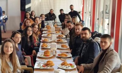 ÇERKES GENÇLER KAHVALTIDA BULUŞTU