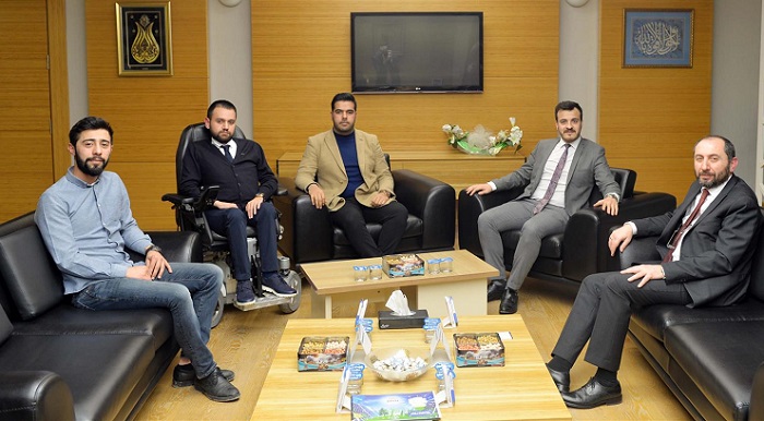 GENÇ MÜSİAD’DAN REKTÖR ALKAN’A ZİYARET