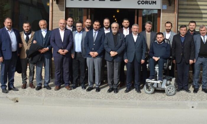 USLU VE AŞGIN’DAN MÜSİAD’A ZİYARET