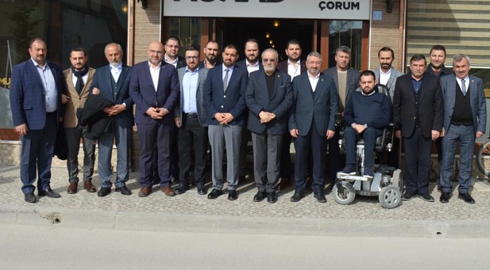 USLU VE AŞGIN’DAN MÜSİAD’A ZİYARET