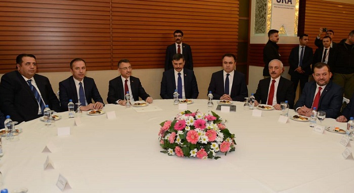 CUMHURBAŞKANI YARDIMCISI OKTAY ÇORUM’DA