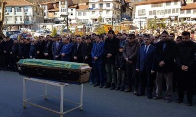 AHMET BAĞDAT DUALARLA UĞURLANDI