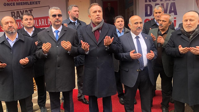 BAYAT’TA AK PARTİ SEÇİM BÜROSU AÇILDI