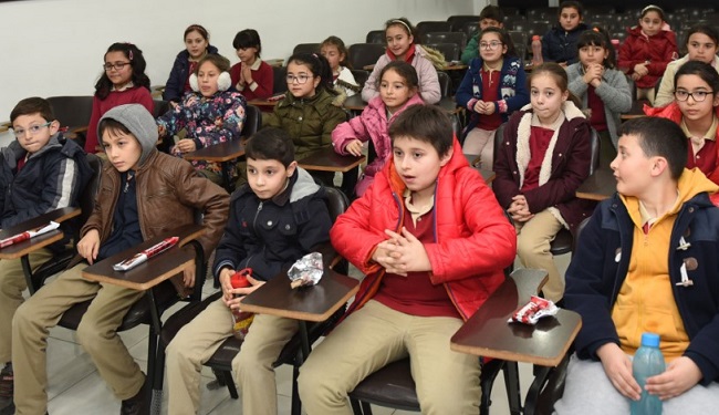 EN ÇOK KİTAP OKUYAN ÖĞRENCİLERDEN ZİYARET