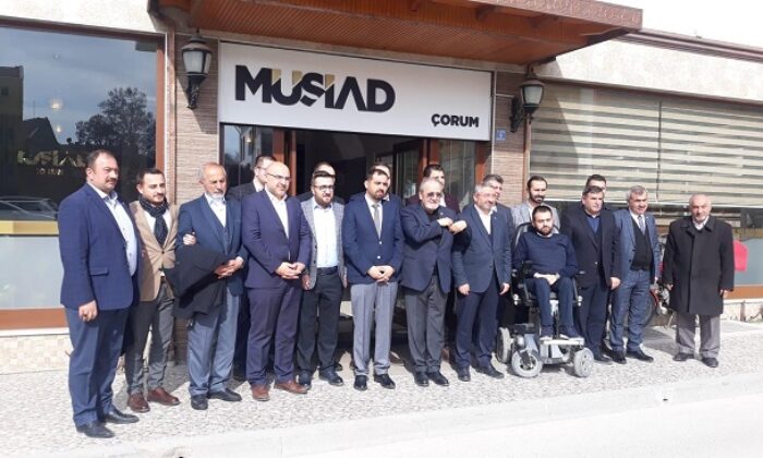 USLU’DAN ÇORUM MÜSİAD’A ZİYARET