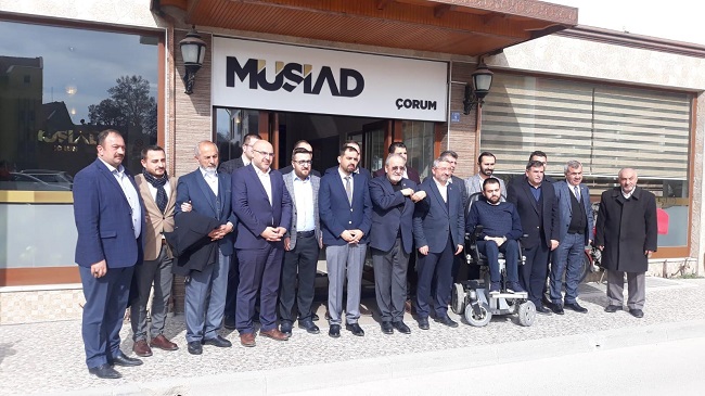 USLU’DAN ÇORUM MÜSİAD’A ZİYARET
