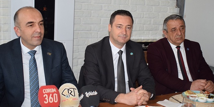 ÇORUM’U HER ALANDA AYAĞA KALDIRACAĞIZ