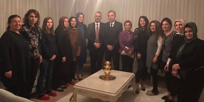 GÖNÜL ELÇİLERİYLE BİR ARAYA GELDİLER