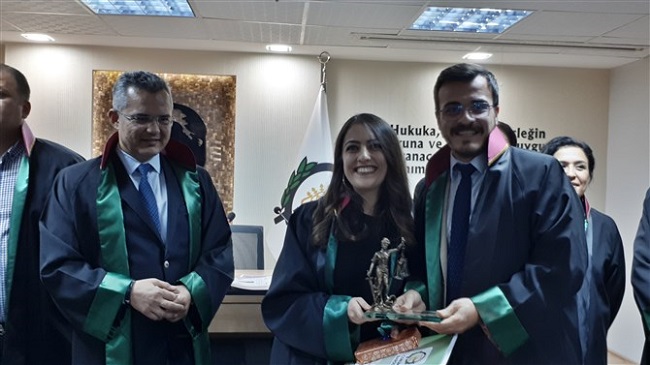 BURÇAK TAŞDEMİR CÜBBESİNİ GİYDİ