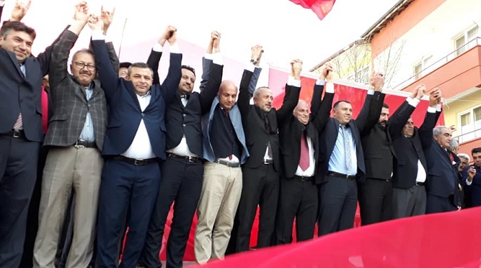 MHP UĞURLUDAĞ SEÇİM BÜROSU AÇILDI