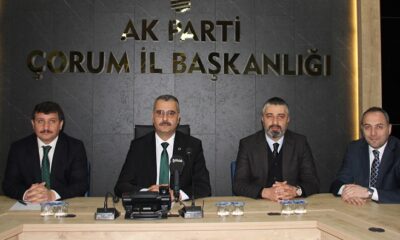 İŞTE AK PARTİ ÇORUM İL YÖNETİMİ