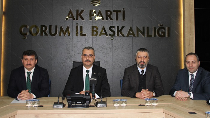 İŞTE AK PARTİ ÇORUM İL YÖNETİMİ