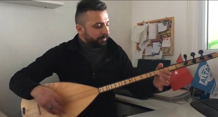 HALİL İBRAHİM AŞGIN’A BESTELİ DESTEK