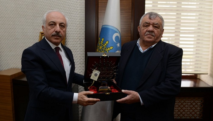 HÜSEYİN TEKE’DEN GÜL’E VEDA ZİYARETİ