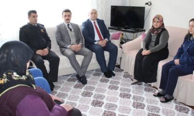 KAYMAKAM’DAN ŞEHİT AİLESİNE ZİYARET