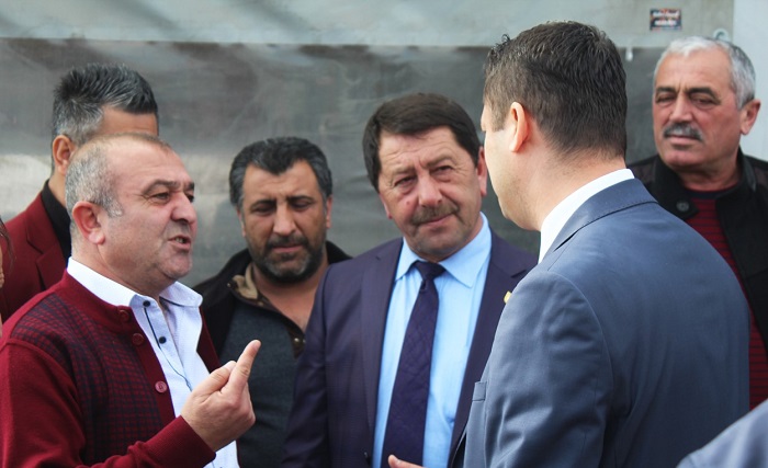 KAMYONCU ESNAFININ SORUNLARINI DİNLEDİ