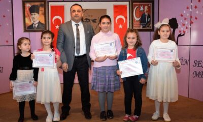 ÖĞRENCİLER GÜZEL OKUMAK İÇİN YARIŞTI