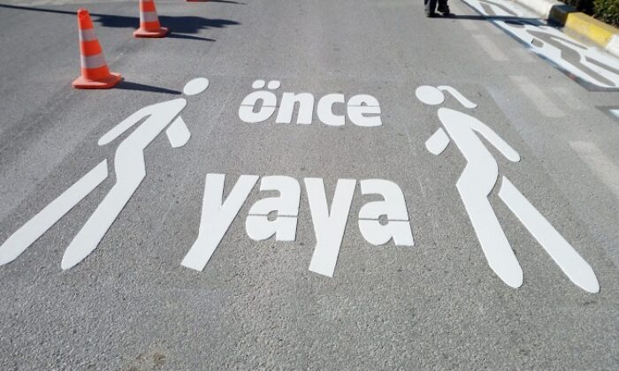 BELEDİYE’DEN ÖNCE YAYA UYGULAMASI