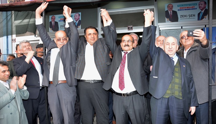 KARGI AK PARTİ SEÇİM BÜROSU AÇILDI