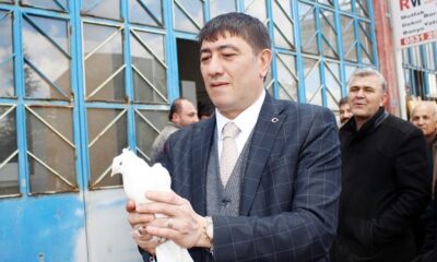 SANAYİDE BARIŞ GÜVERCİNİ UÇURDU