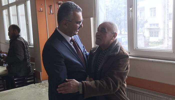 BAŞKAN YUSUF AHLATCI TERÖRÜ LANETLEDİ