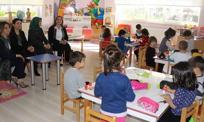 ANAOKULU MİNİKLERİNE SÜRPRİZ ZİYARET
