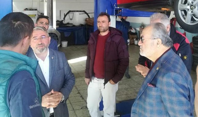 ESNAFIN SORUNLARINI DİNLEDİLER