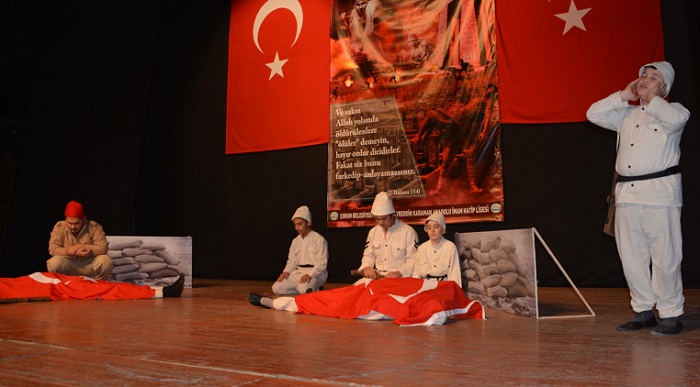 ÇANAKKALE ZAFERİ ETKİNLİKLERLE KUTLANDI