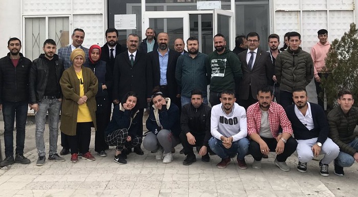 BAŞKAN AHLATCI’DAN OSB ZİYARETİ