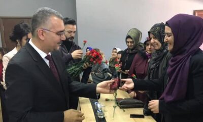 YUSUF AHLATCI’DAN KADINLARA 8 MART JESTİ