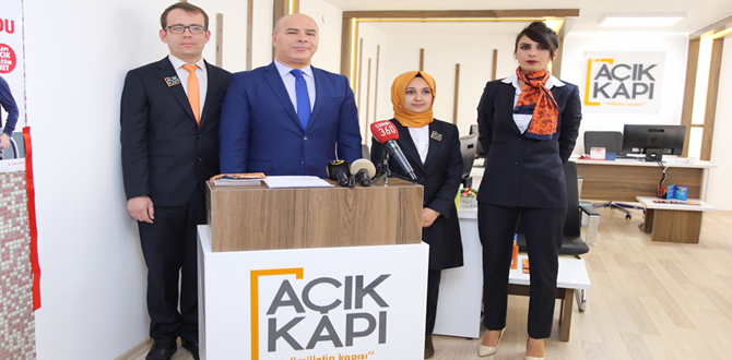 AÇIK KAPI BÜROSUNA 1021 BAŞVURU OLDU