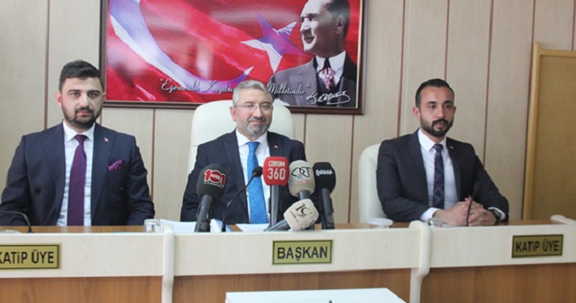 BELEDİYE İLK MECLİS TOPLANTISI YAPILDI