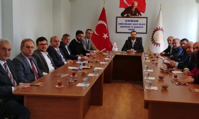 AK PARTİ ÇOSİAD YÖNETİMİNİ KUTLADI