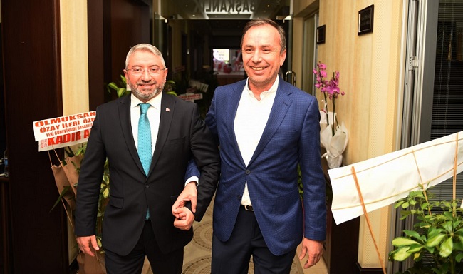CEYLAN’DAN AŞGIN’A HAYIRLI OLSUN ZİYARETİ