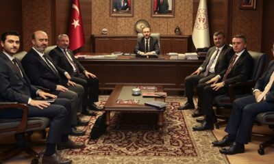 BAŞKAN AŞGIN’DAN BAKAN’A ZİYARET