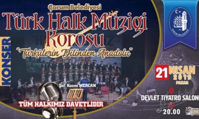 TÜRKÜLERİN DİLİNDEN ANADOLU KONSERİ