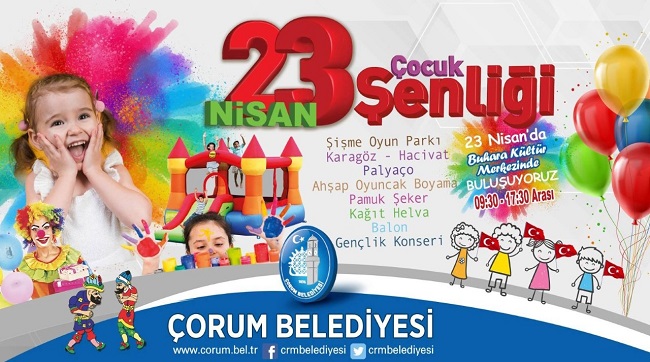 23 NİSAN KUTLAMALARI YİNE DOLU DOLU