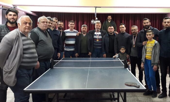 KARGI’DA MASA TENİSİ TURNUVASI