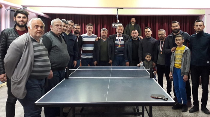 KARGI’DA MASA TENİSİ TURNUVASI