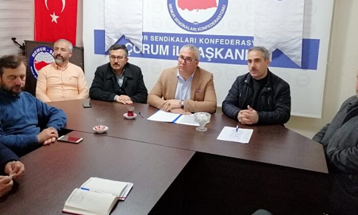 ÇORUM’DAKİ MÜLTECİLERİN DURUMU GÖRÜŞÜLDÜ