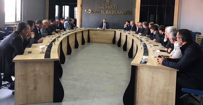 ÇORUM’UN SORUNLARI BAKANLARA İLETİLECEK