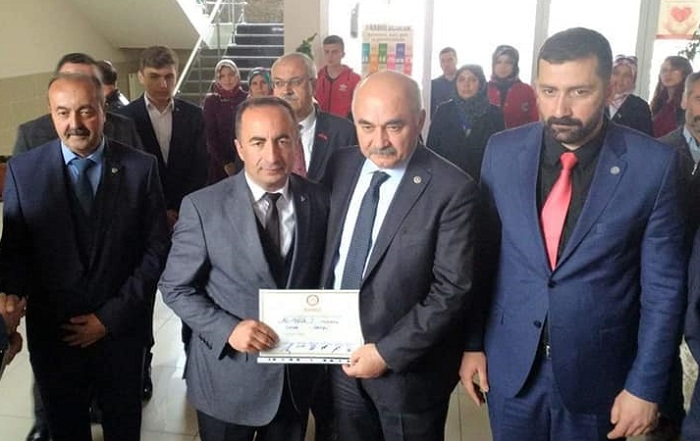 ALİ SÜLÜK MAZBATASINI ALDI