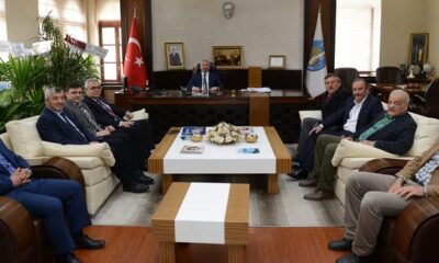 BAŞKANLARDAN AŞGIN’A HAYIRLI OLSUN ZİYARETİ