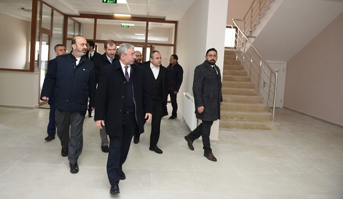 BAŞKAN AŞGIN TESİSLERİ İNCELEDİ