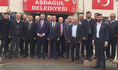 AHLATCI’DAN İLÇE BELEDİYELERİNE ZİYARET