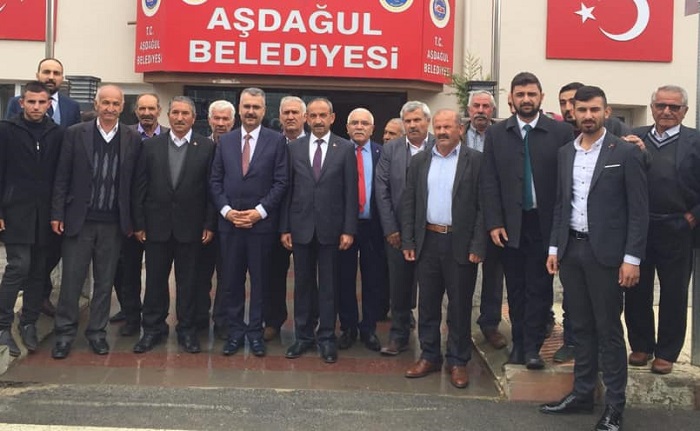 AHLATCI’DAN İLÇE BELEDİYELERİNE ZİYARET