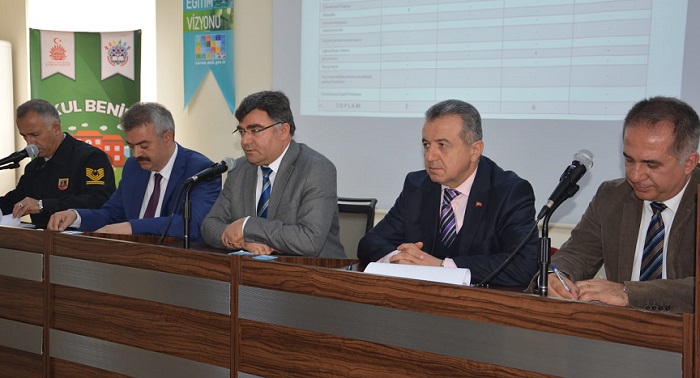 OKUL GÜVENLİĞİ TOPLANTISI YAPILDI