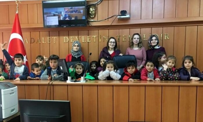 MİNİKLER KURUMLARI ZİYARET ETTİ