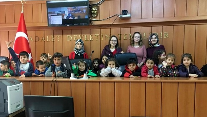 MİNİKLER KURUMLARI ZİYARET ETTİ