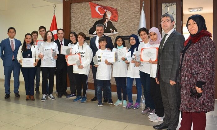 BİLSEM’İN BAŞARILI ÖĞRENCİLERİNE ÖDÜL